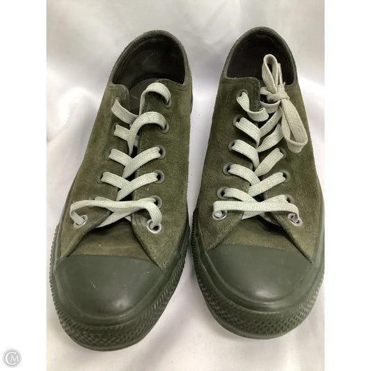 Shoes Flats By Converse In Green, Size: 8.5