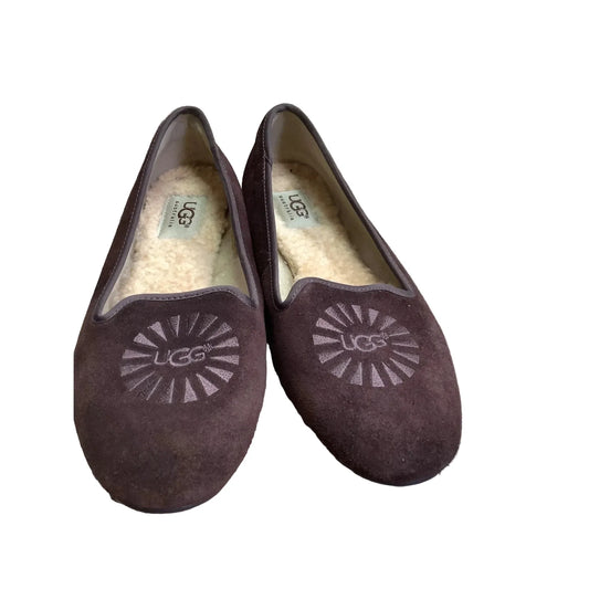 Shoes Designer By Ugg In Brown, Size: 6
