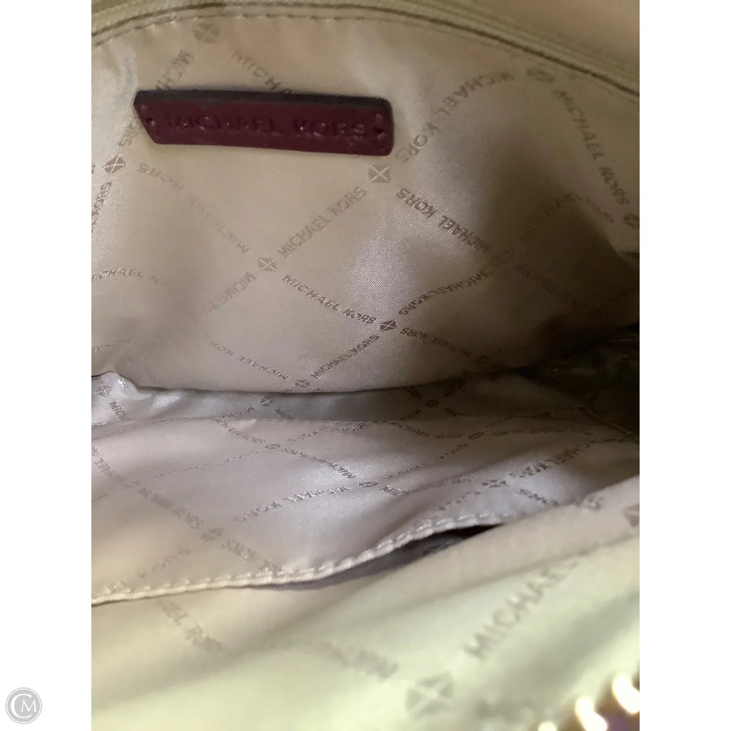 Crossbody Designer By Michael Kors, Size: Medium