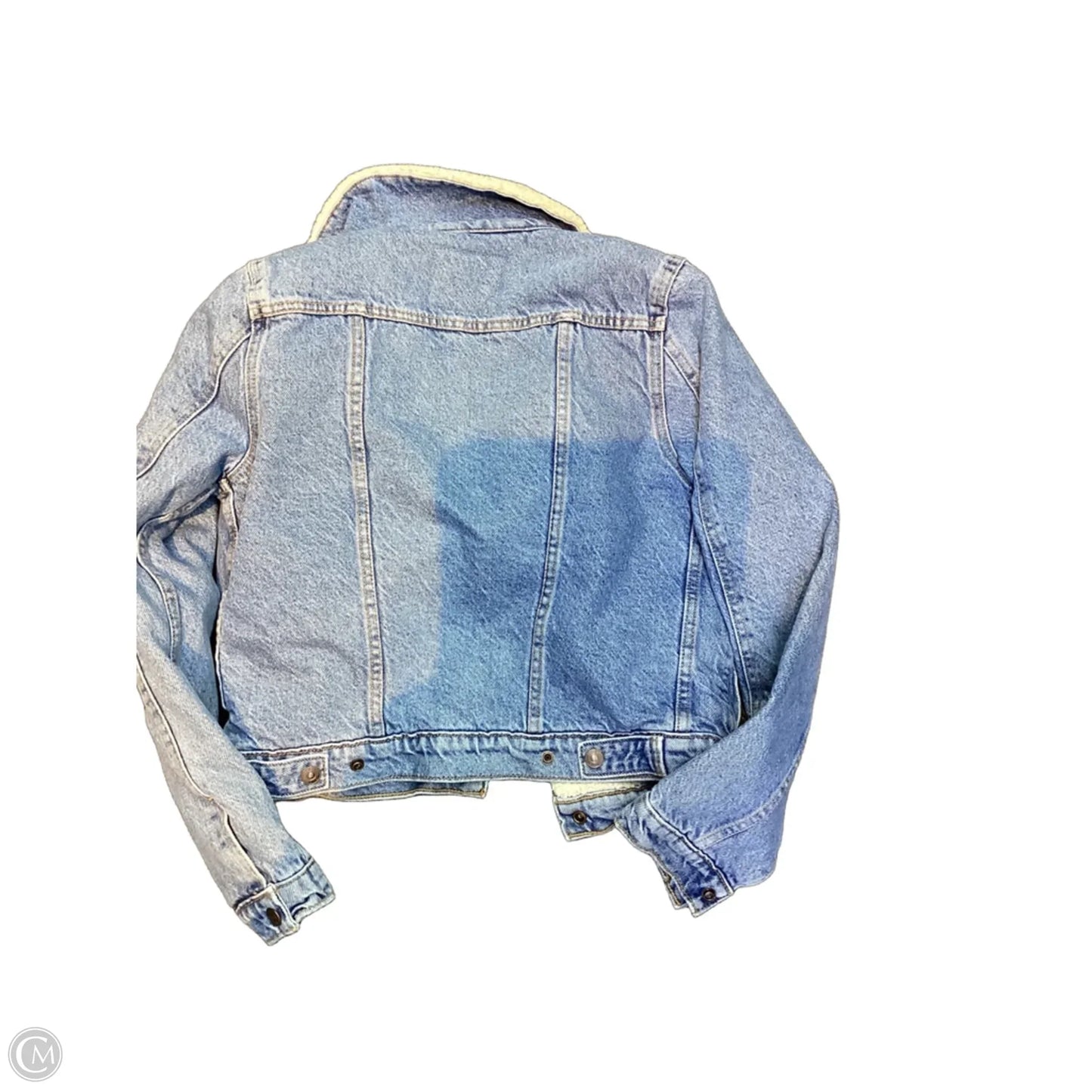 Jacket Other By Levis In Blue Denim, Size: Xs