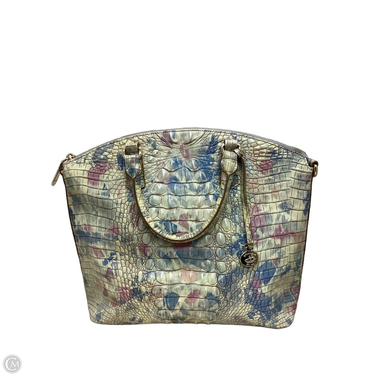 Handbag Designer By Brahmin, Size: Large