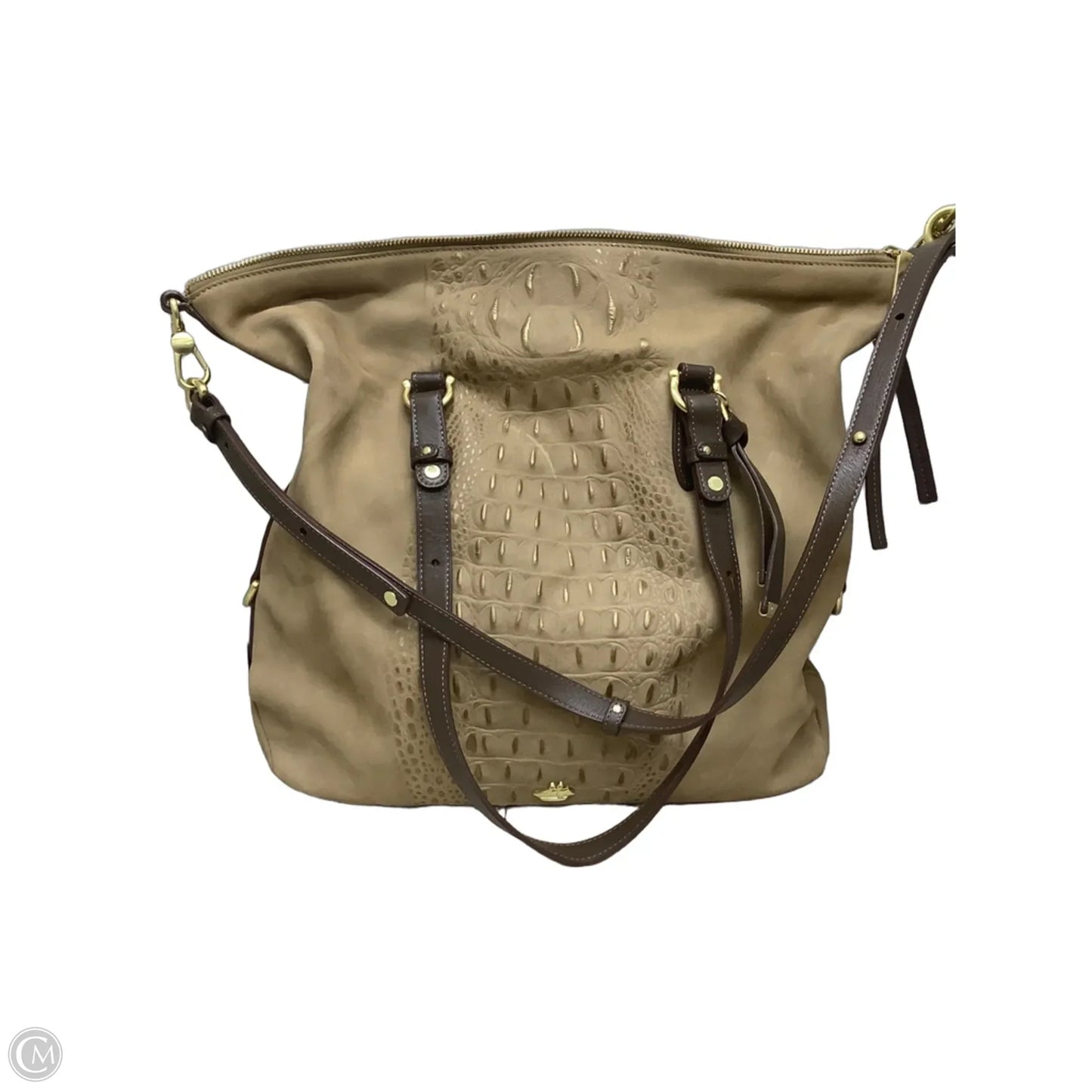 Handbag Designer By Brahmin, Size: Large
