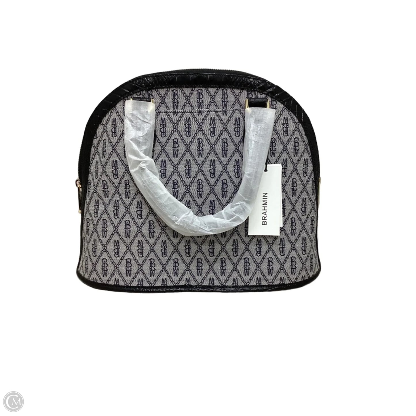 Handbag Designer By Brahmin, Size: Large
