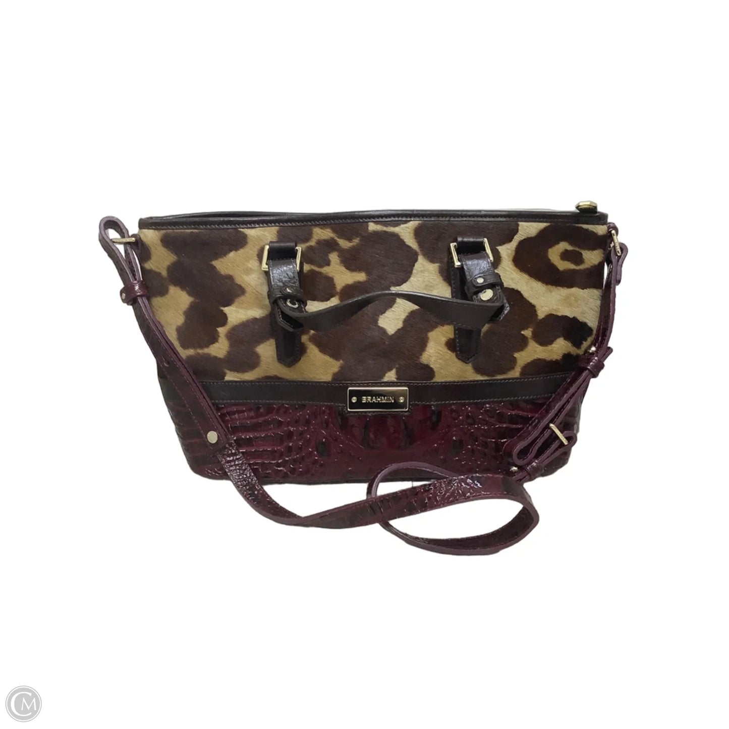 Handbag Designer By Brahmin, Size: Medium