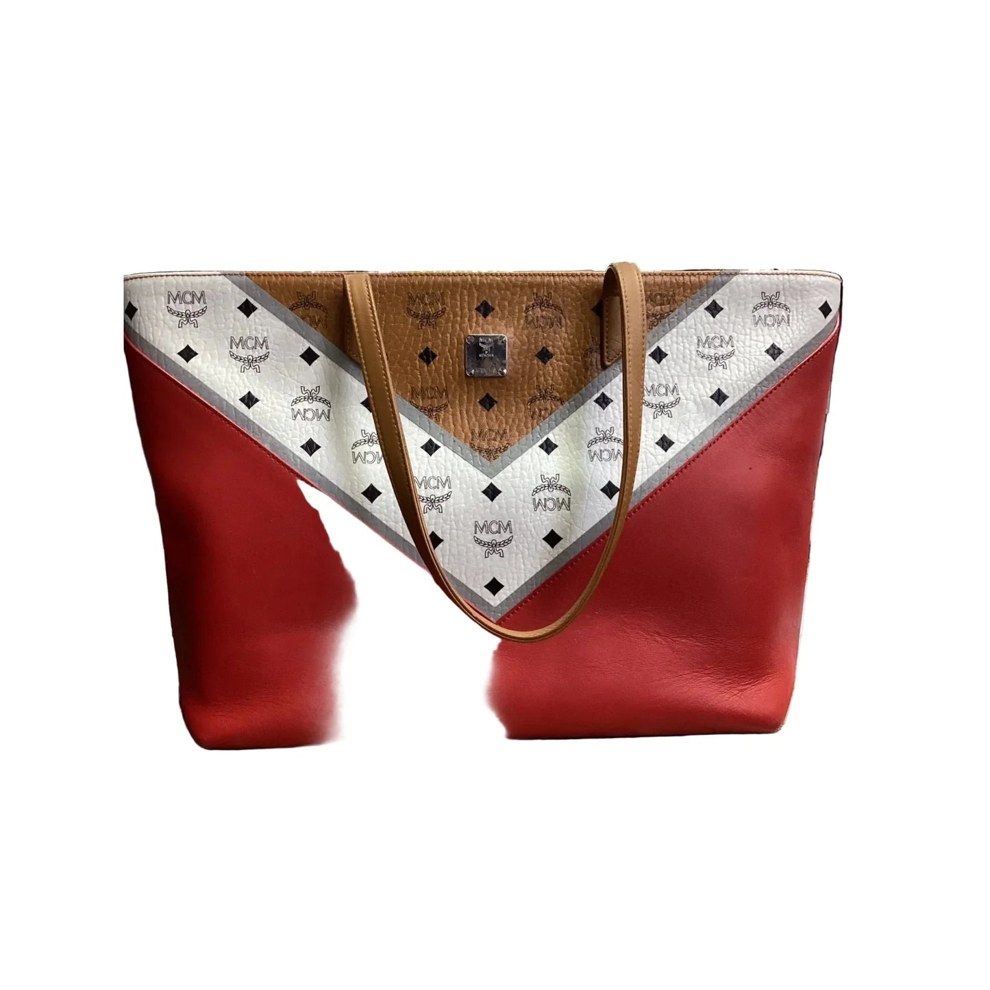 Tote Luxury Designer By Mcm, Size: Large