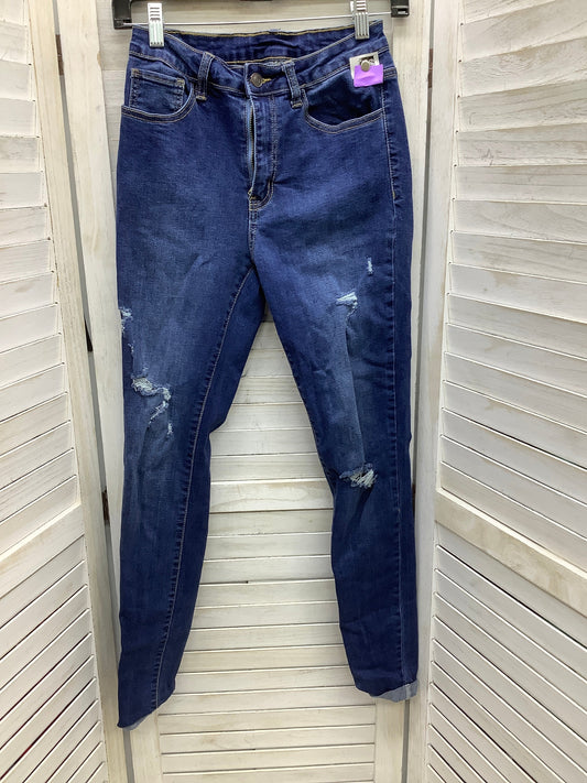 Blue Denim Jeans Skinny Shein, Size S