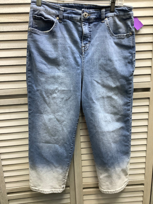 Blue Denim Capris Style And Company, Size 10