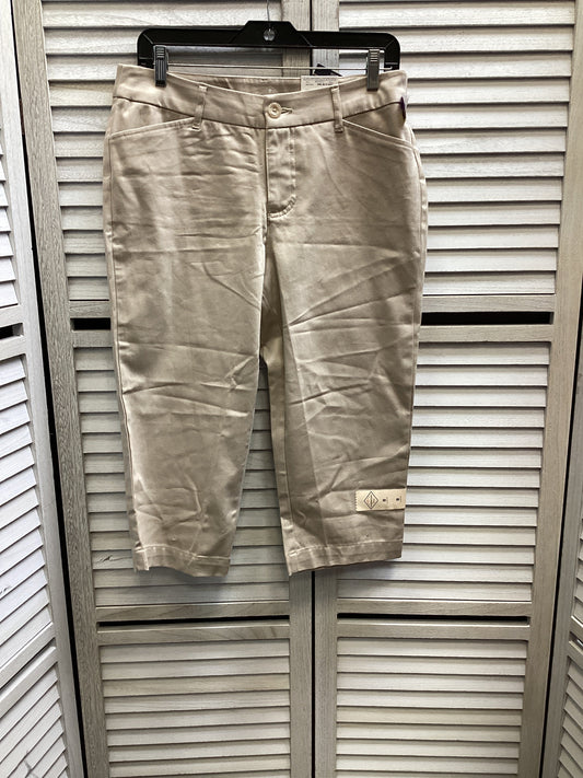 Capris By St Johns Bay In Beige, Size: 8