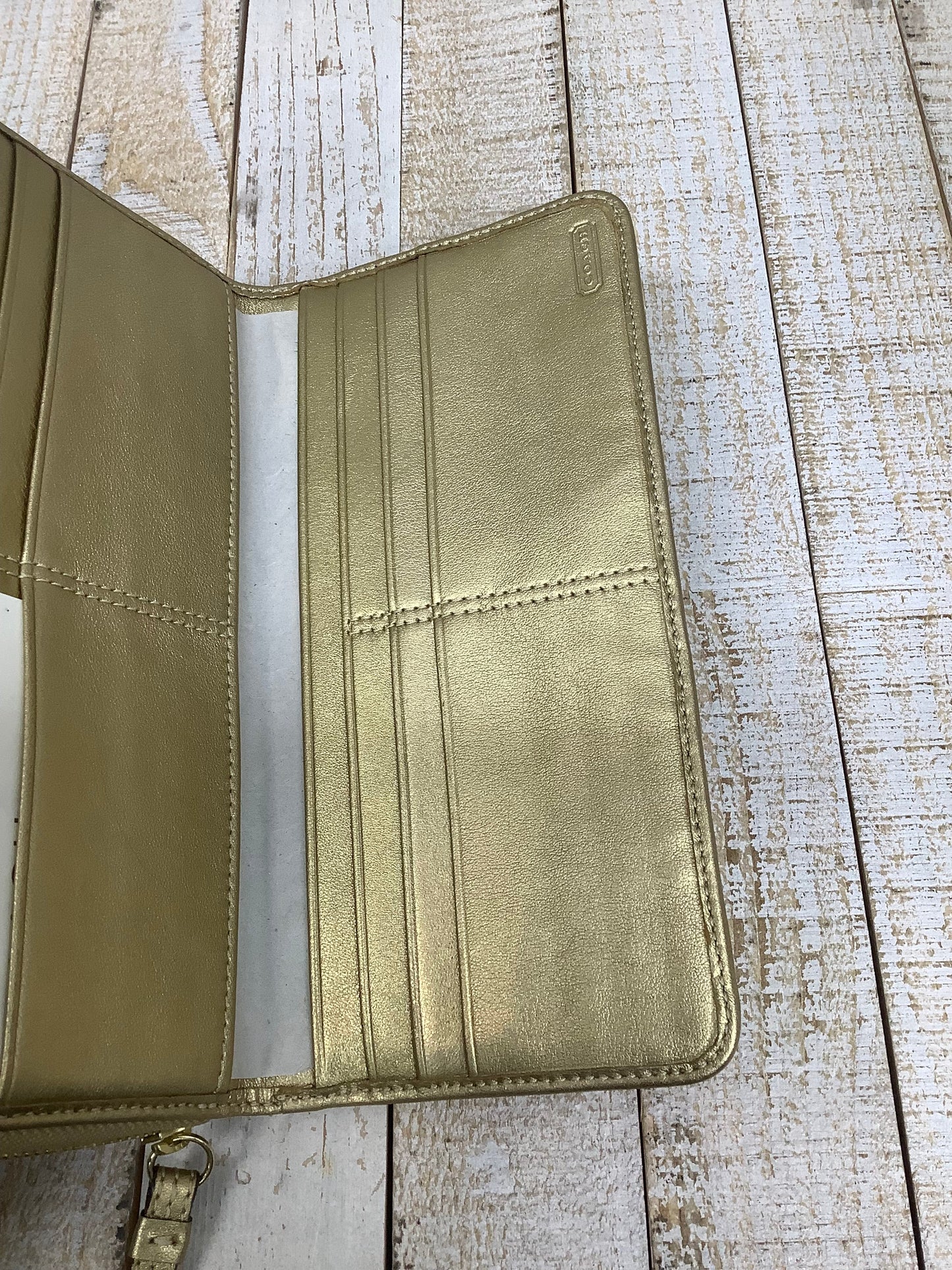 Wallet Designer Coach, Size Small