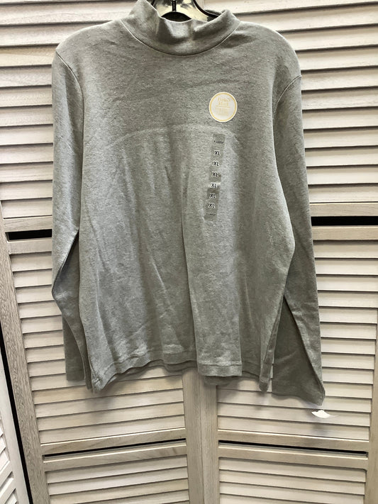 Grey Top Long Sleeve Kim Rogers, Size Xl