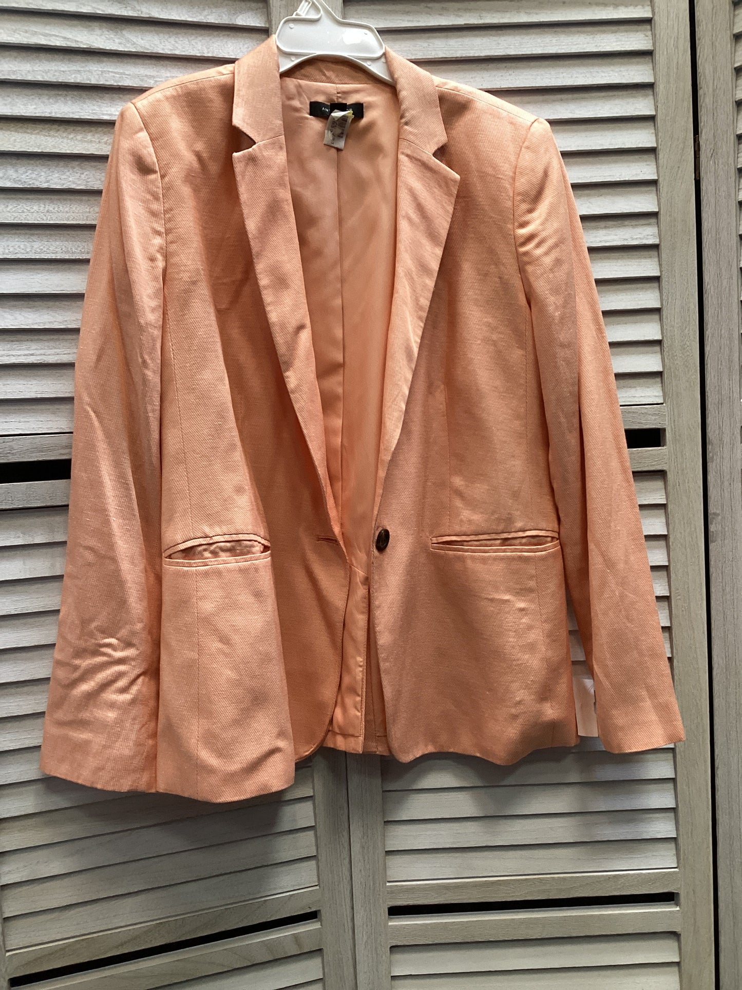 Peach Blazer Ann Taylor, Size 12