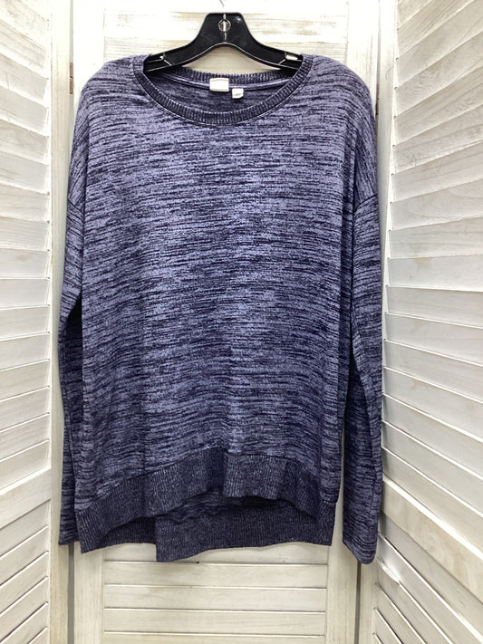 Top Long Sleeve By Gap In Blue, Size: M