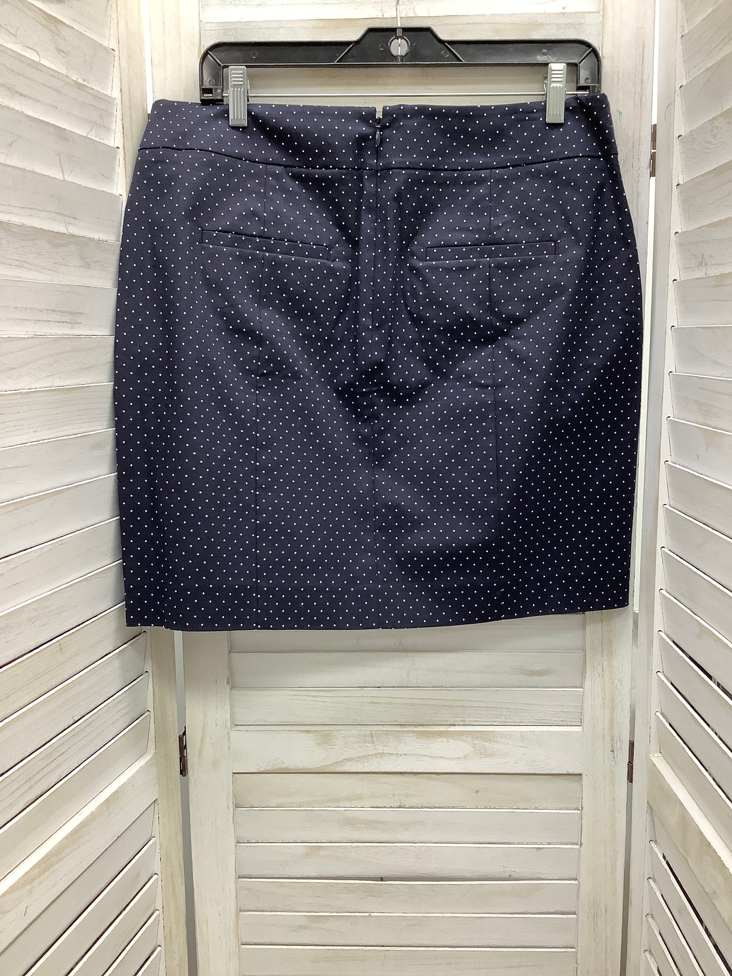 Skirt Midi By Ann Taylor In Polkadot Pattern, Size: 8