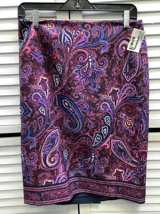 Skirt Midi By Talbots In Multi-colored, Size: 4