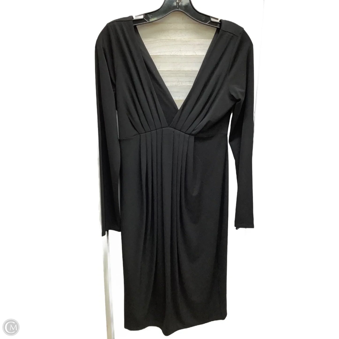 Dress Casual Midi By Clothes Mentor In Black, Size: M