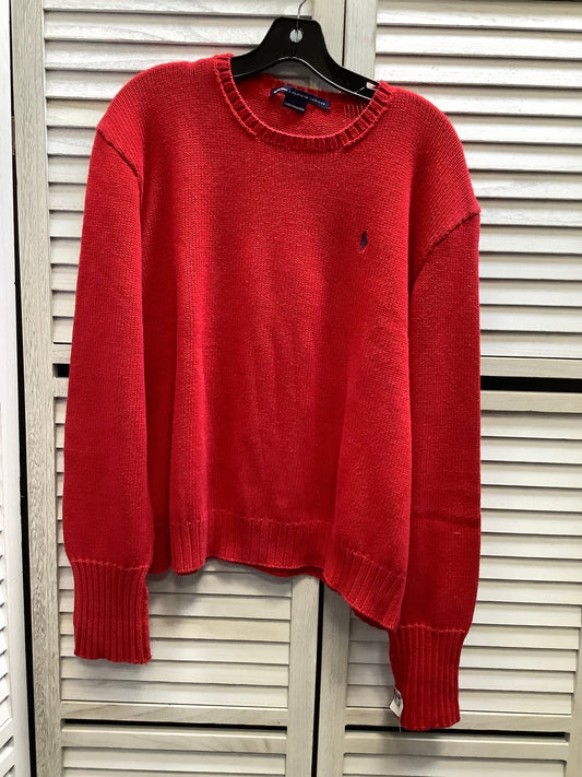 Sweater By Ralph Lauren In Red, Size: Xl