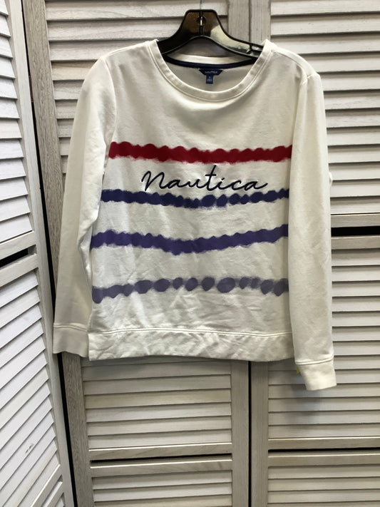 Top Long Sleeve By Nautica In Multi-colored, Size: S