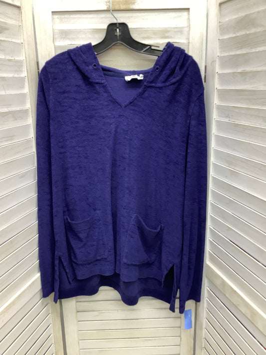 Top Long Sleeve By Vineyard Vines In Blue, Size: L