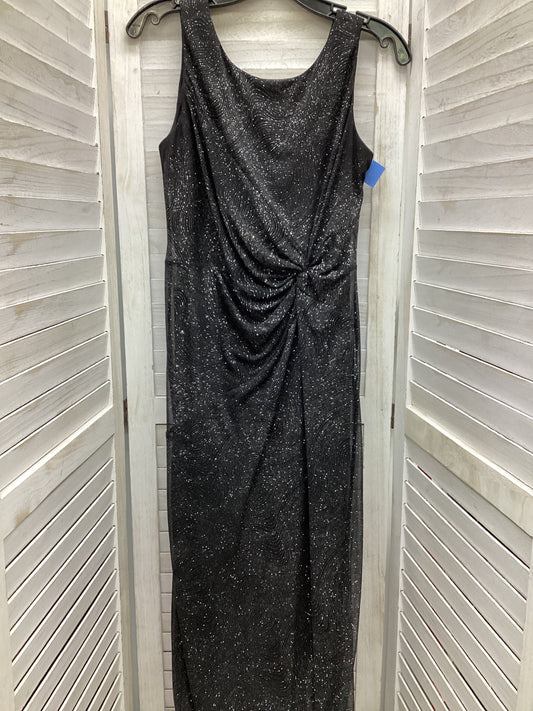 Dress Party Long By Calvin Klein In Black, Size: 8