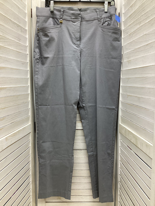 Pants Chinos & Khakis By Jm Collections In Grey, Size: 14