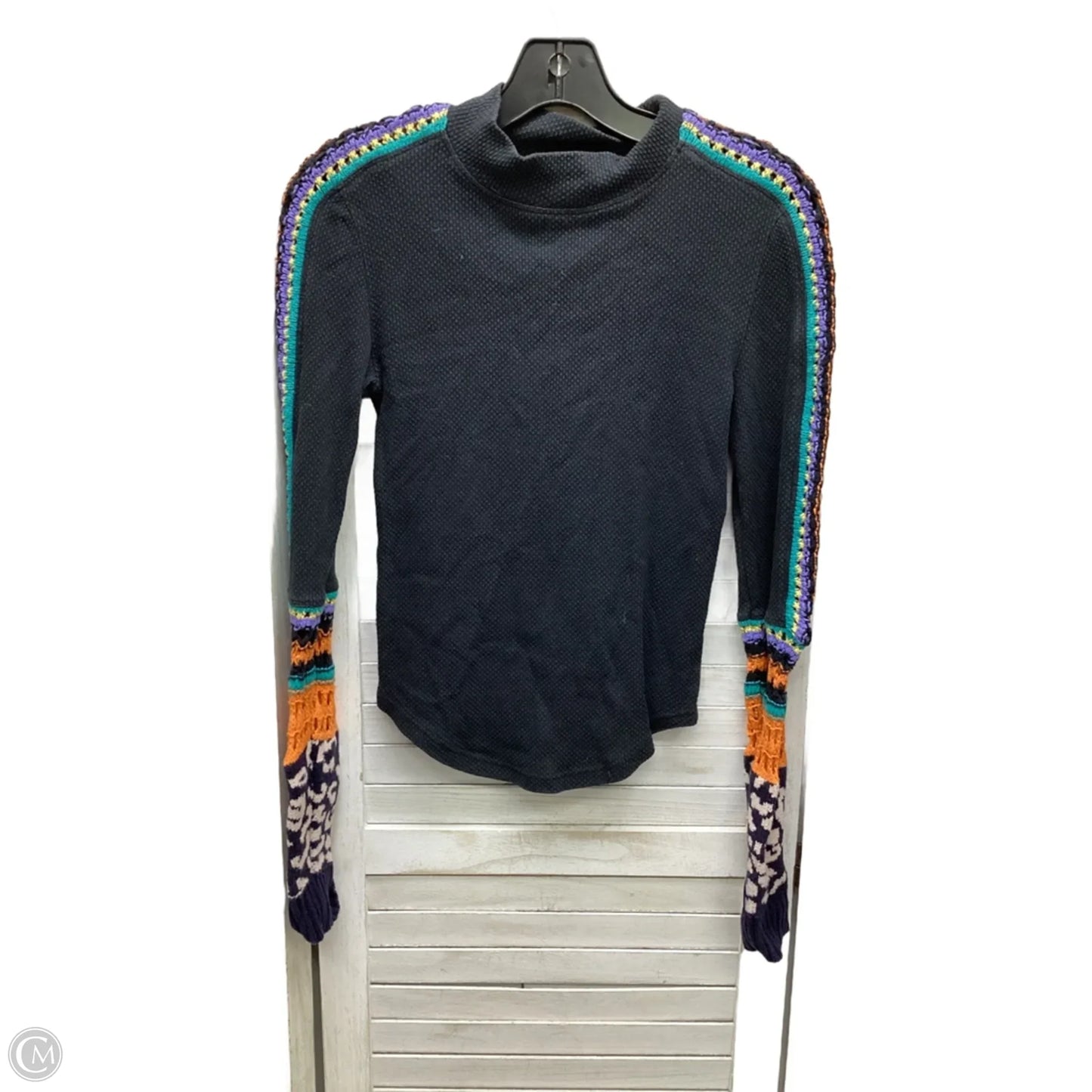 Top Long Sleeve By Free People In Multi-colored, Size: Xs