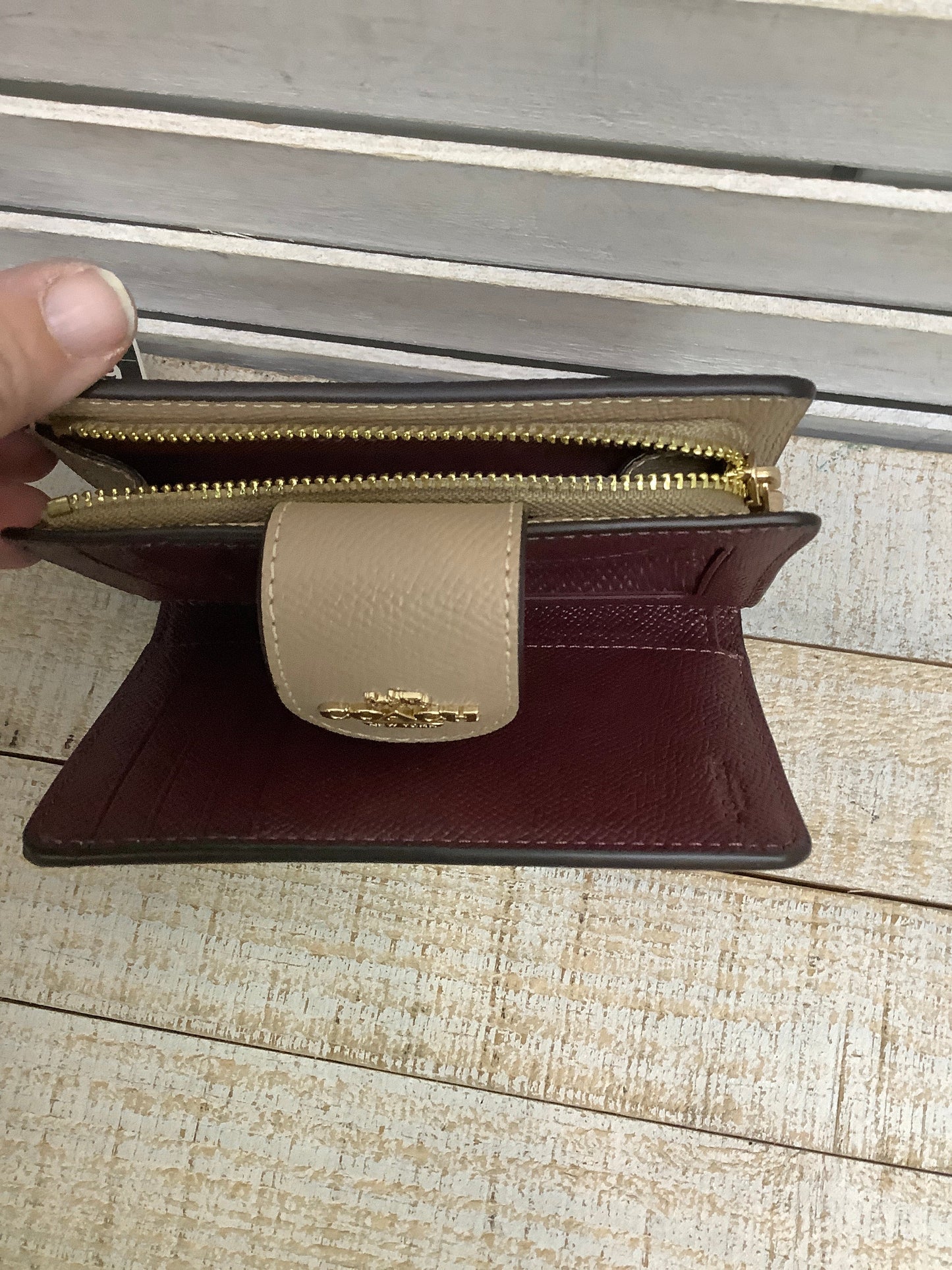 Wallet Designer By Coach, Size: Small