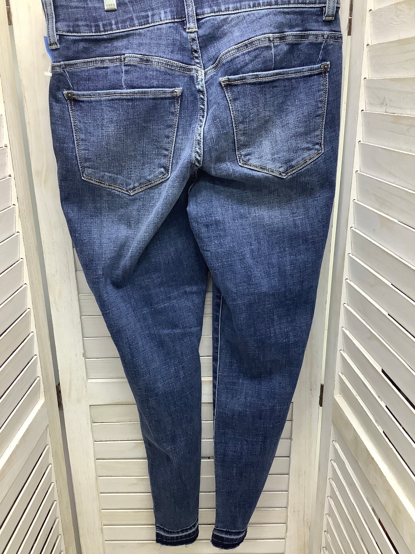 Jeans Boyfriend By New York And Co In Blue Denim, Size: 8