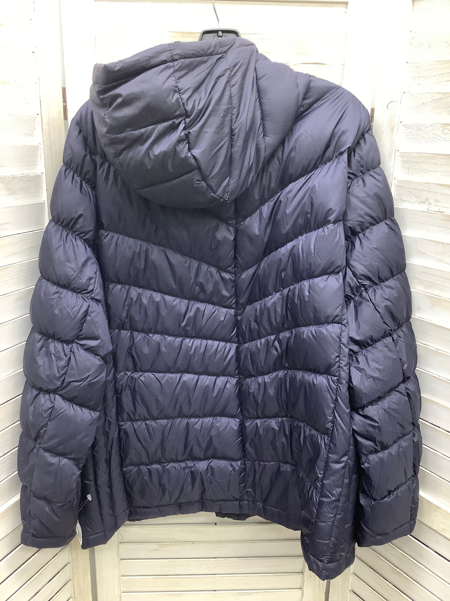 Jacket Puffer & Quilted By Michael Kors In Navy, Size: 1x