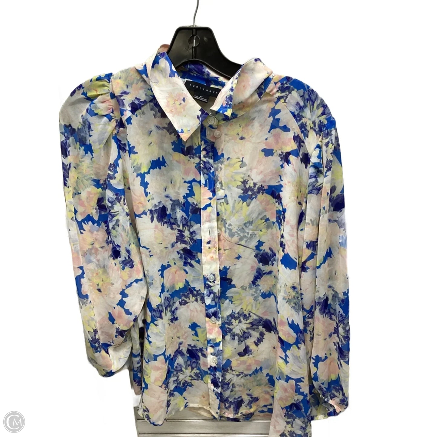 Top Long Sleeve By Sanctuary In Multi-colored, Size: M