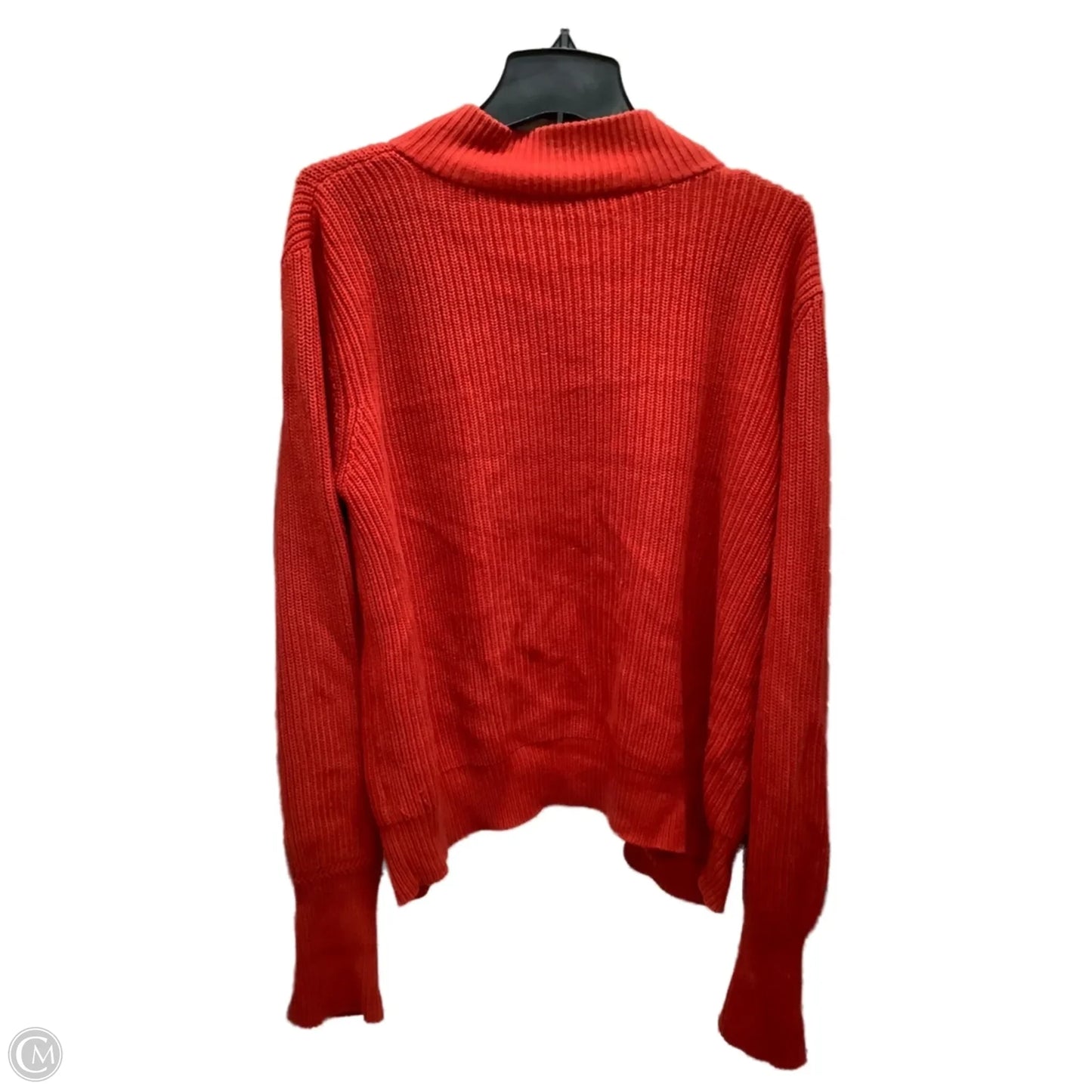 Cardigan By Lauren By Ralph Lauren In Red, Size: Xl