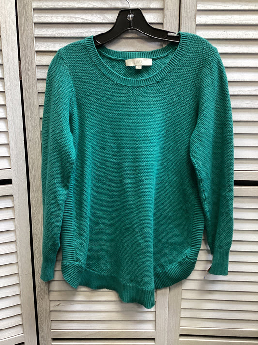 Sweater By Loft In Teal, Size: S