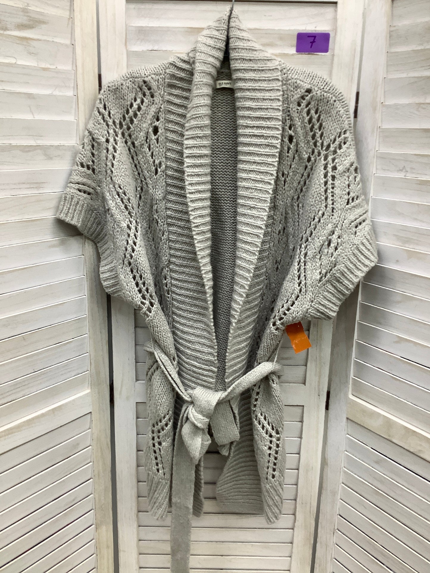 Grey Cardigan Old Navy, Size L