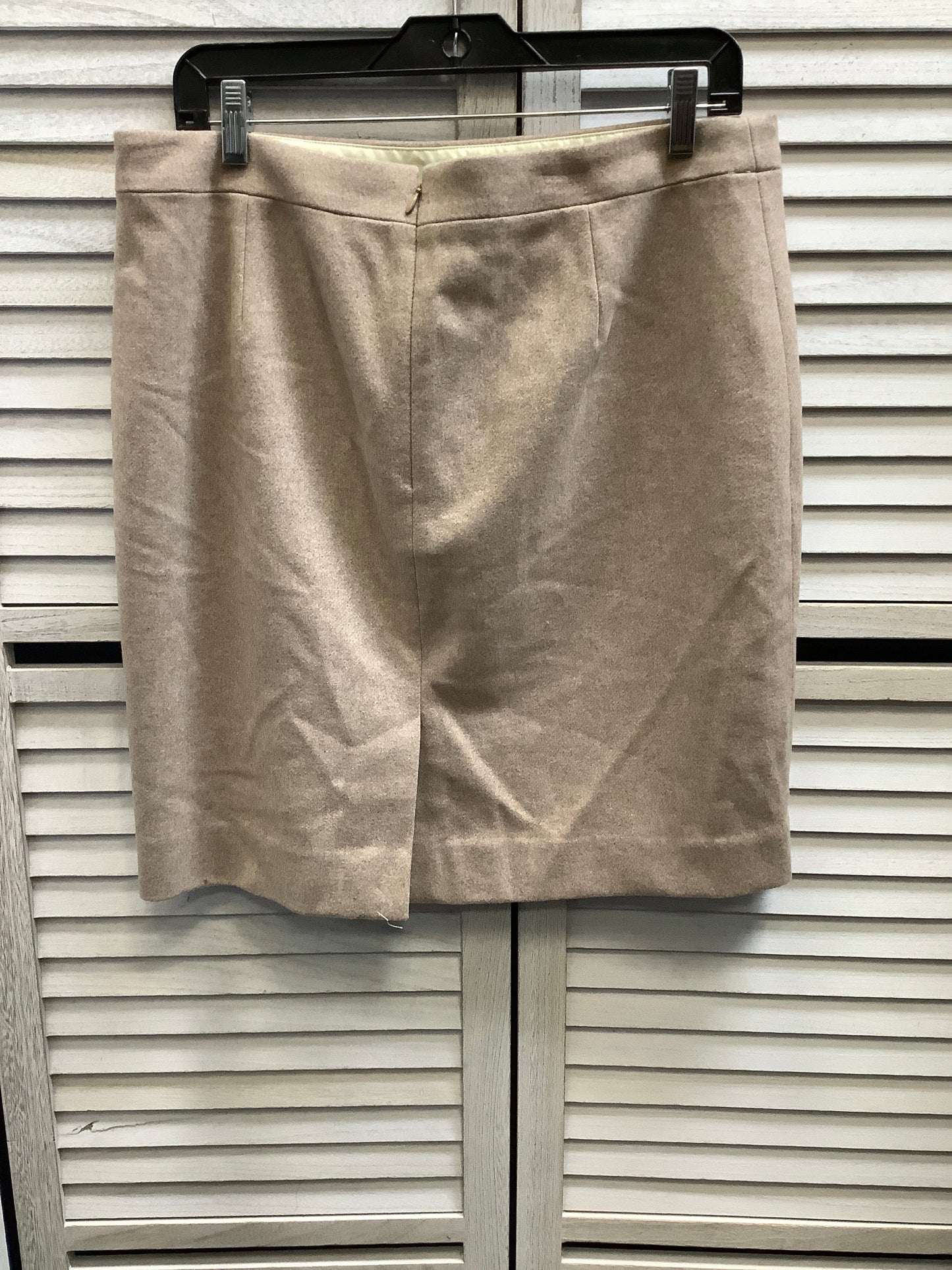 Skirt Midi By J. Crew In Tan, Size: 12petite