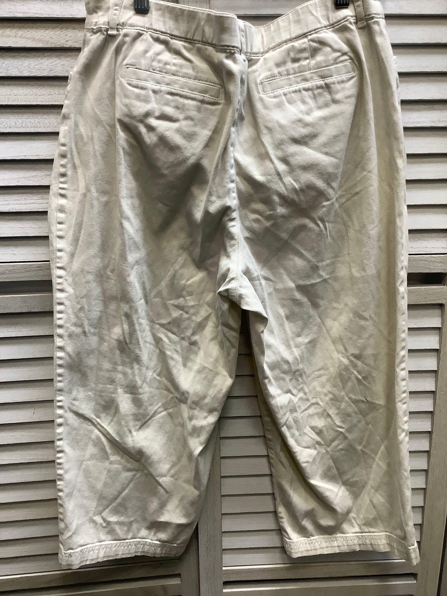 White Capris Croft And Barrow, Size 12