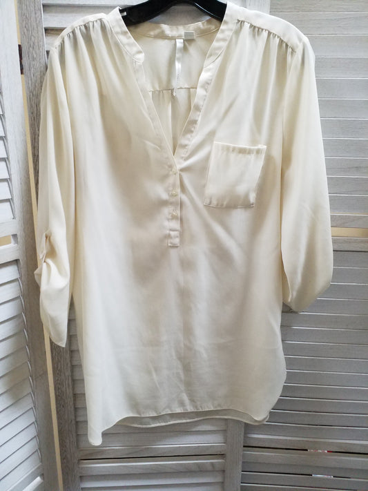 Top 3/4 Sleeve Basic By Lc Lauren Conrad  Size: M