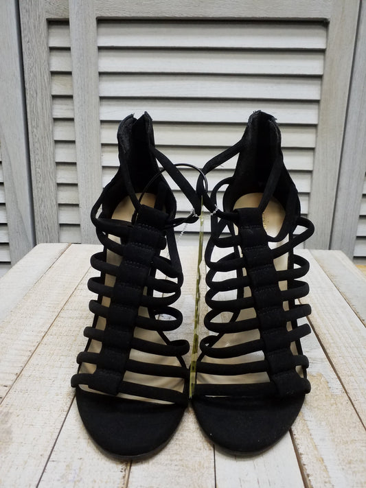 Black Shoes Heels Stiletto Nine West Apparel, Size 8