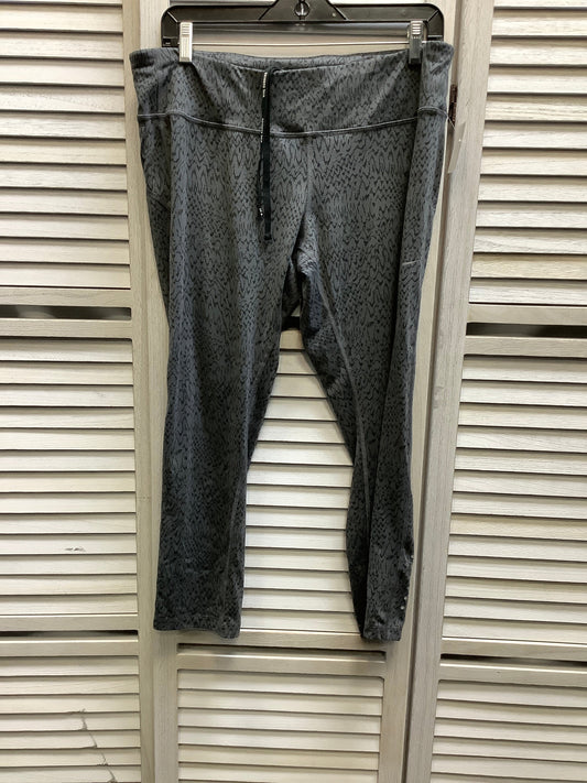 Grey Athletic Pants Nike Apparel, Size Xl