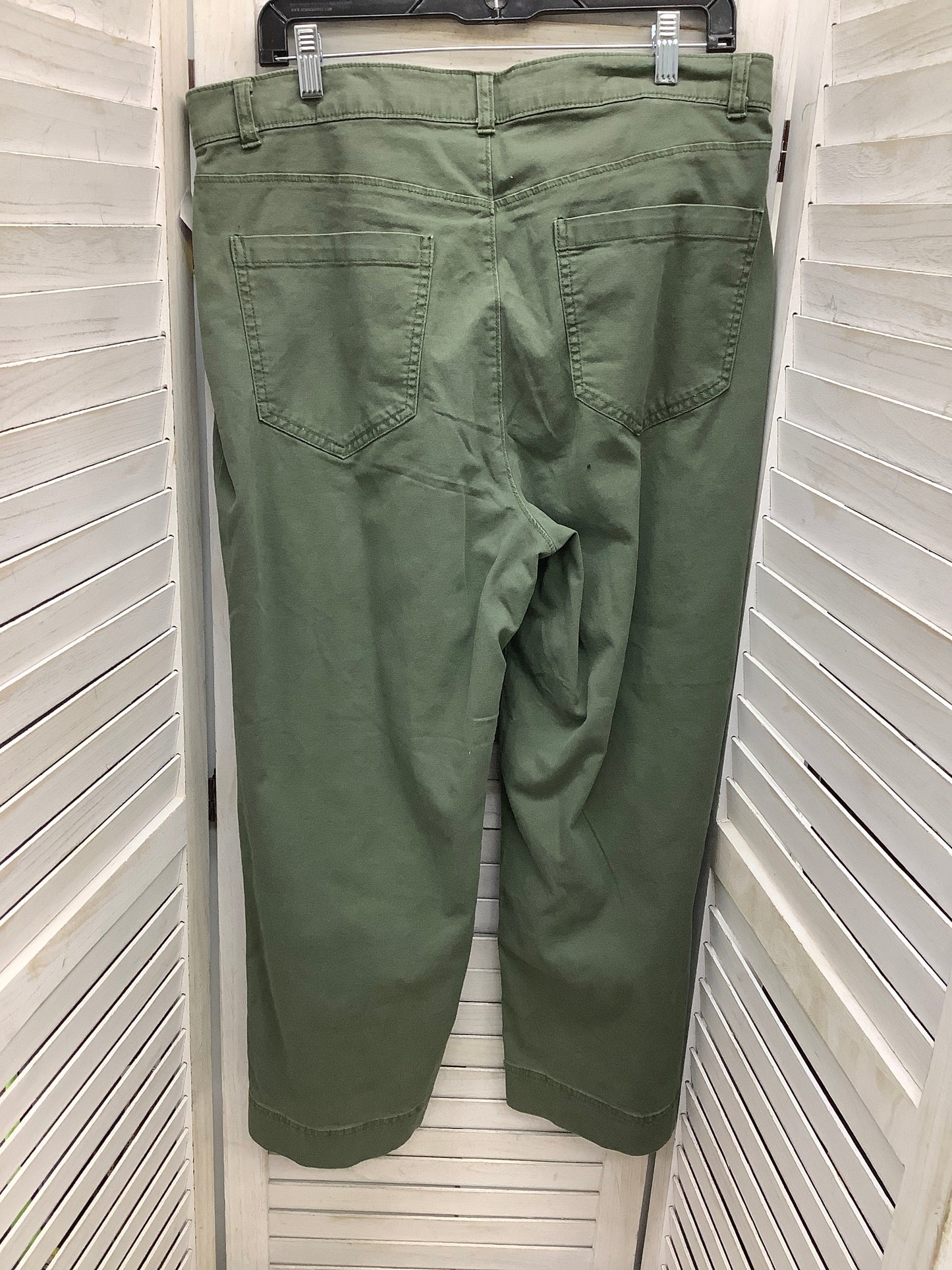 Pants Wide Leg By Old Navy In Green, Size: 14