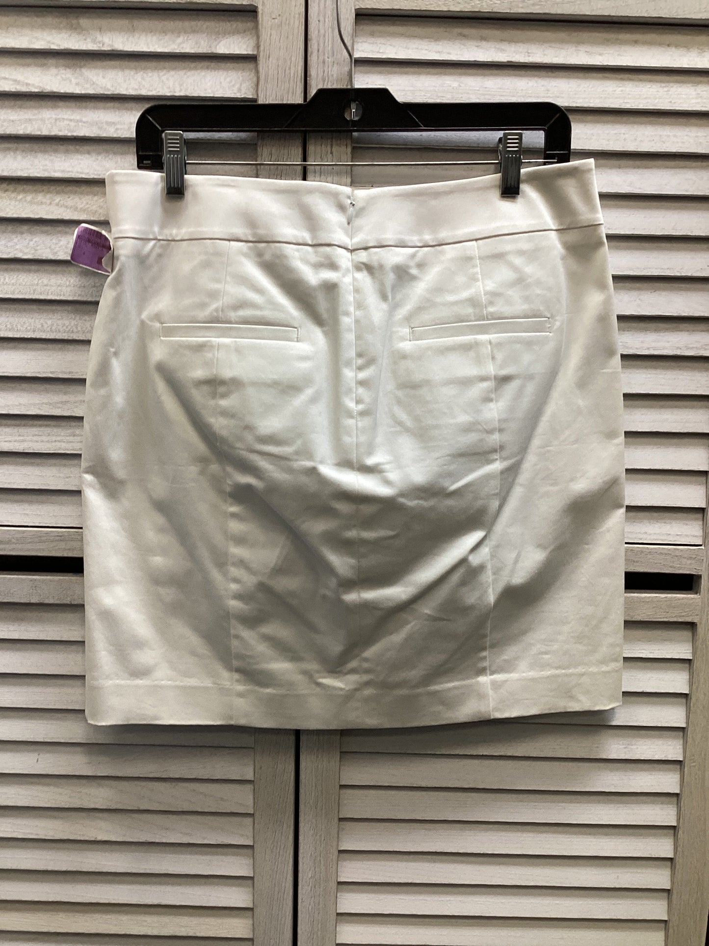 Skirt Mini & Short By Ann Taylor In White, Size: 8