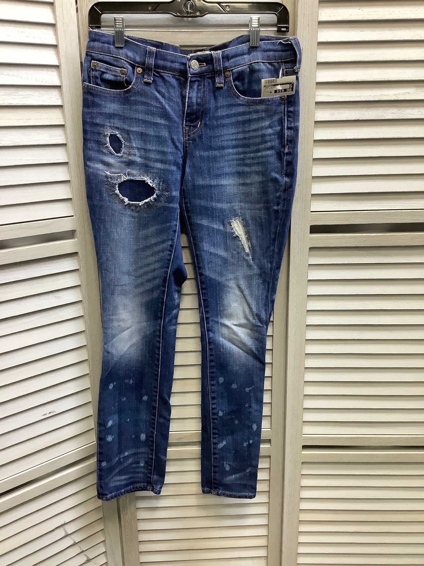 Blue Denim Jeans Skinny Madewell, Size 0