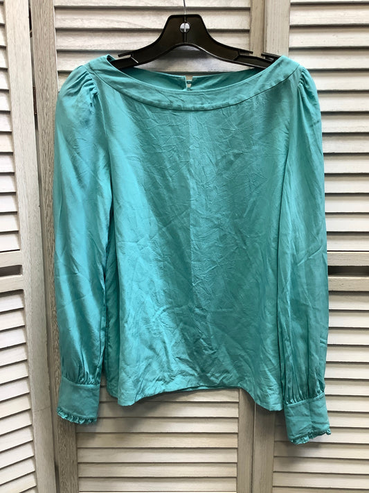 Blue Top Long Sleeve Kate Spade, Size 8