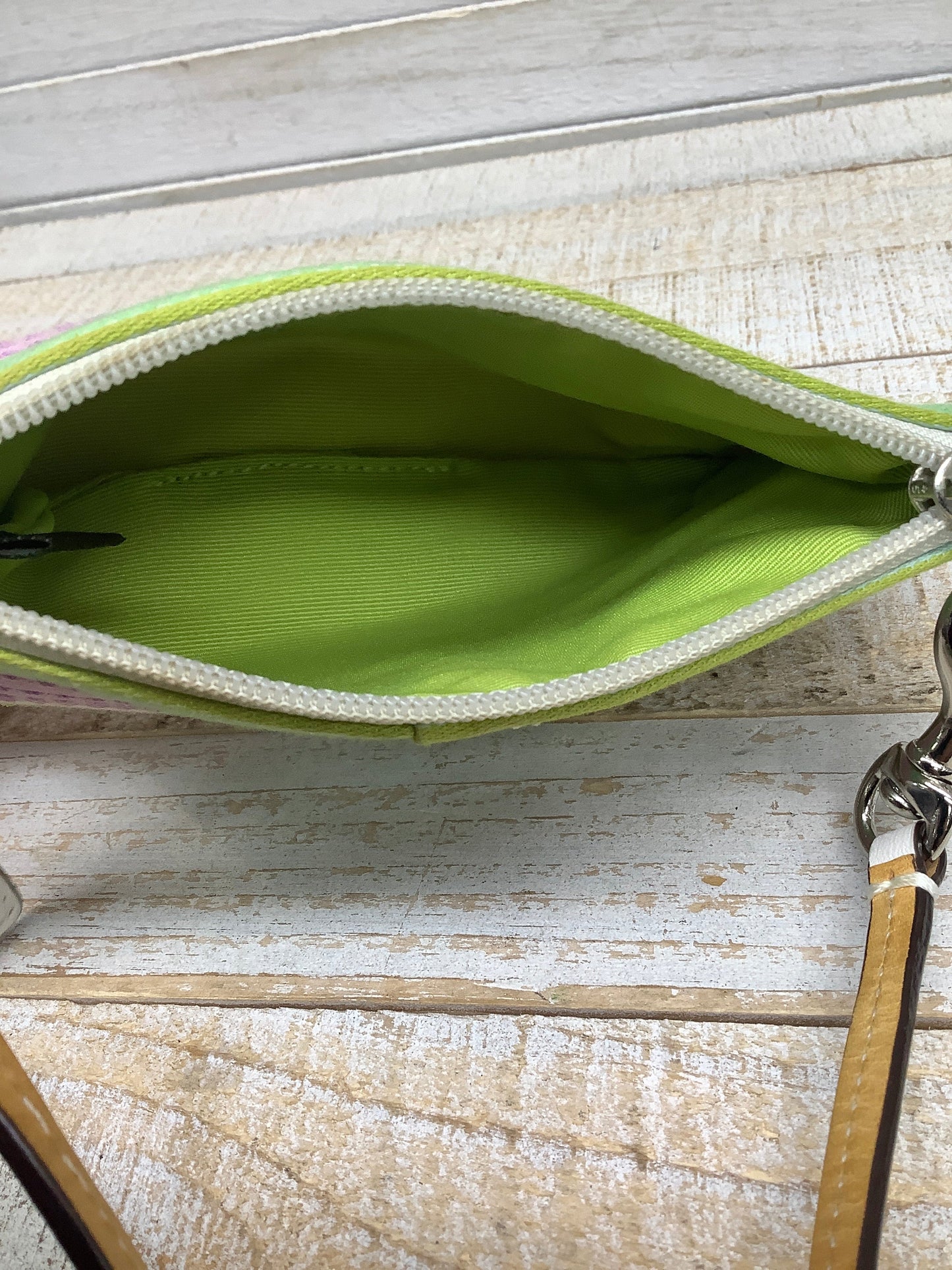 Wristlet Designer Coach, Size Small