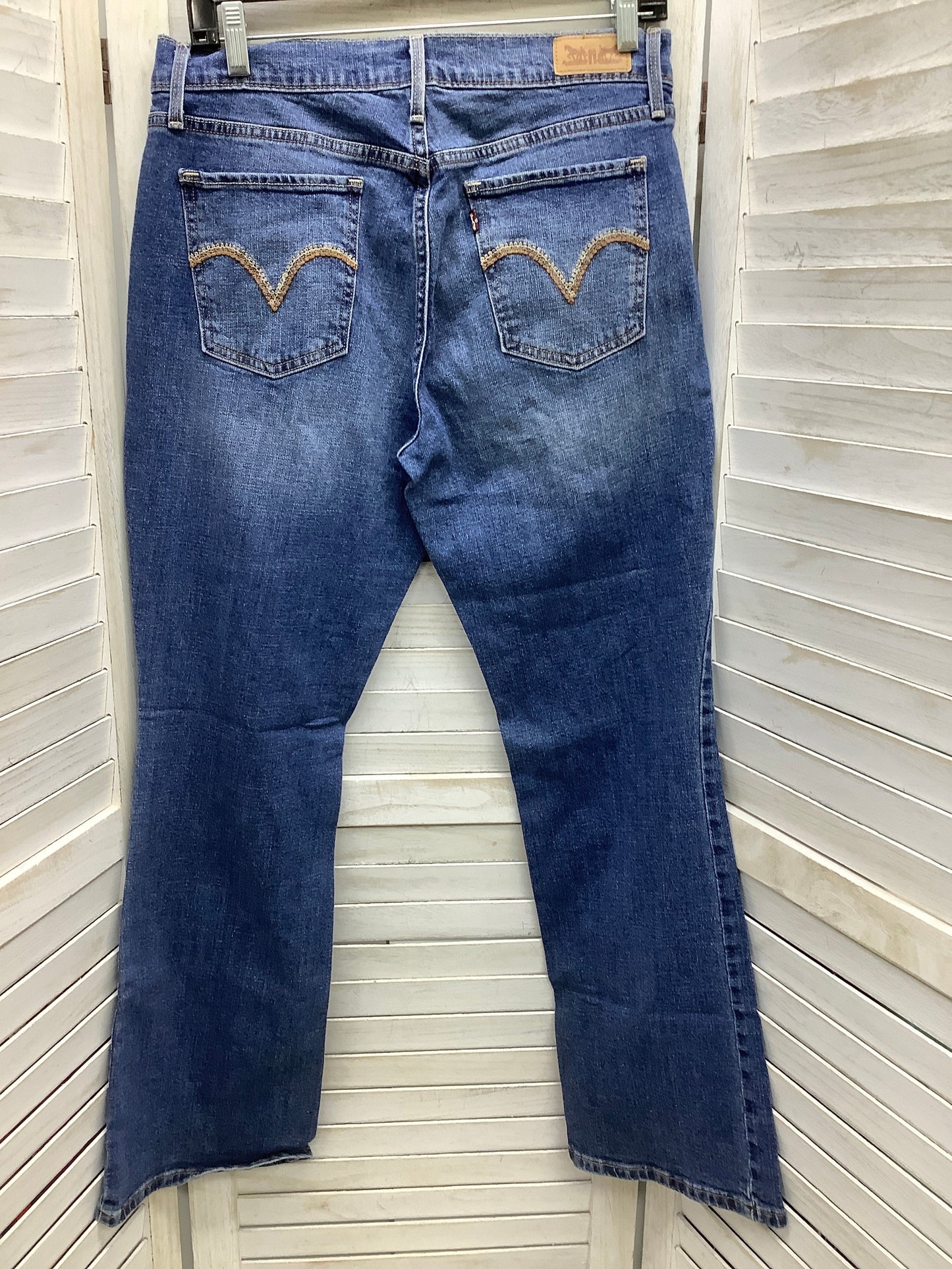 Blue Denim Jeans Boot Cut Levis, Size 6