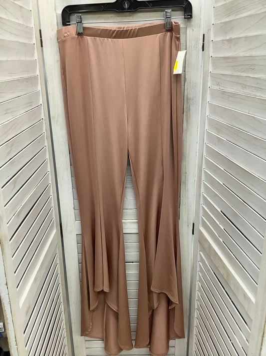 Pants Wide Leg By Charlotte Russe In Pink, Size: L