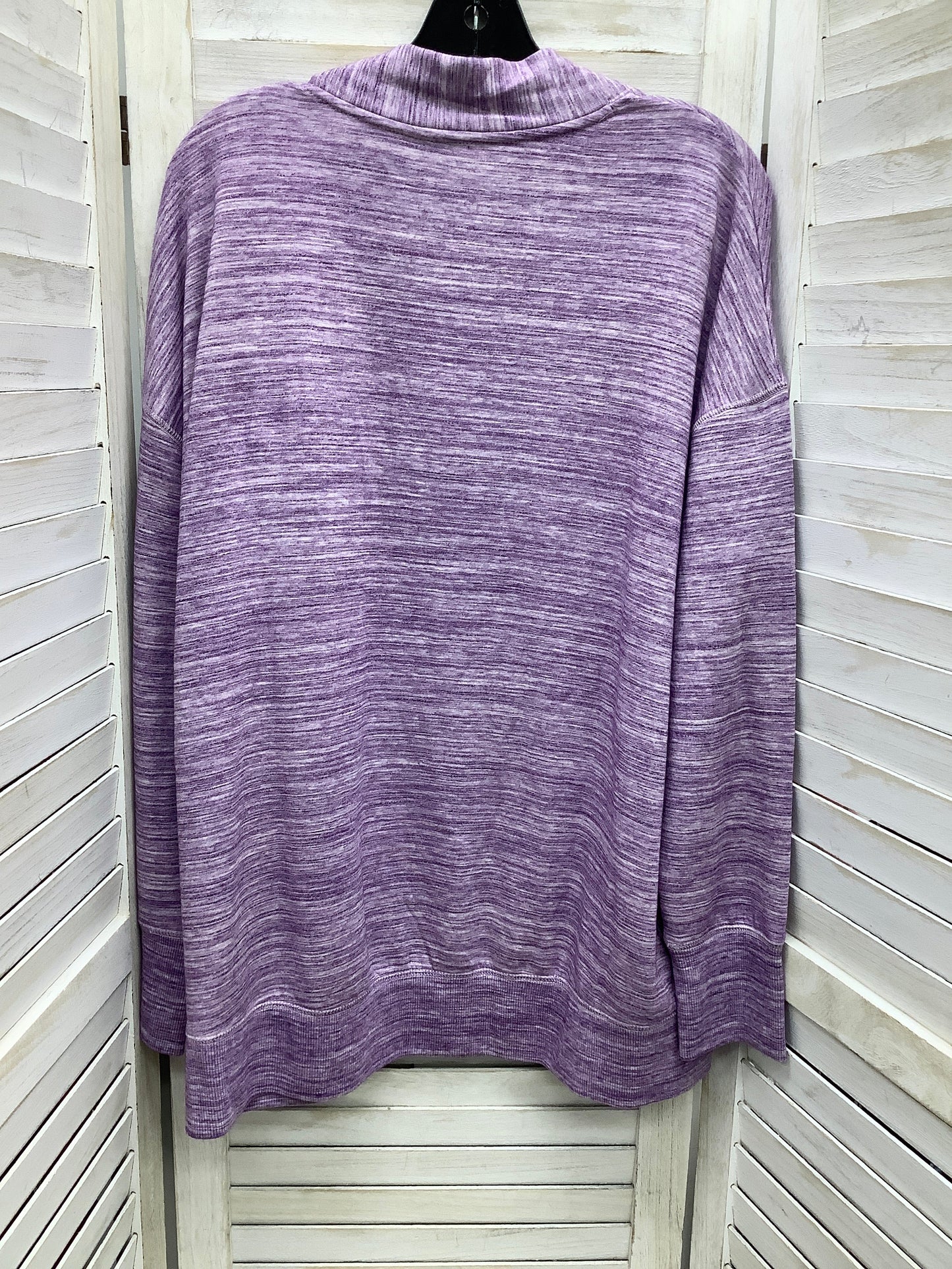 Purple Cardigan Eddie Bauer, Size L