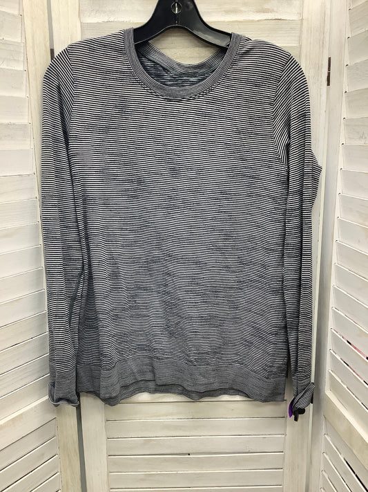 Striped Pattern Top Long Sleeve Lululemon, Size M