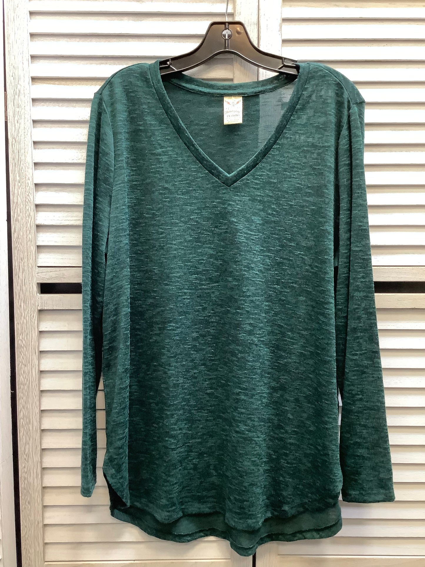 Sweater By Faded Glory In Green, Size: Xl