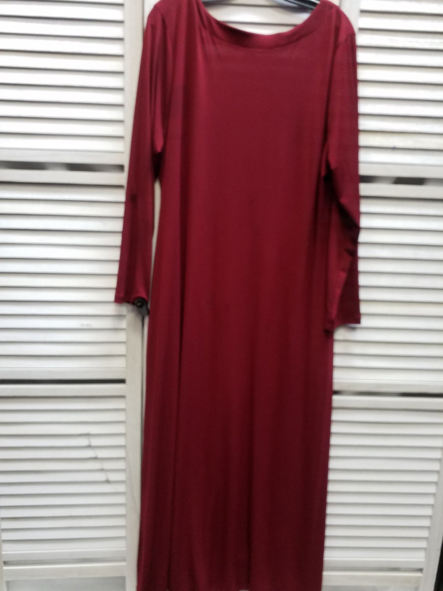 Red Dress Casual Maxi Venus, Size 1x