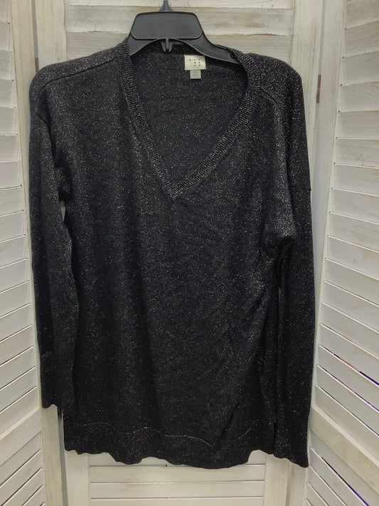 Multi-colored Top Long Sleeve Basic A New Day, Size Xl