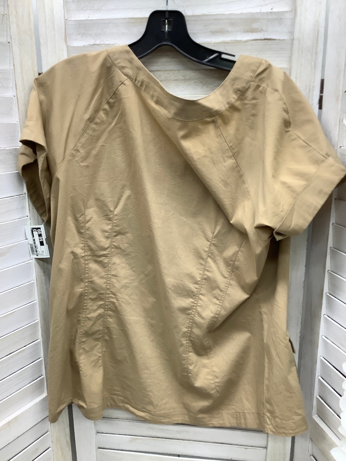 Top Short Sleeve Basic By New York And Co  Size: Xl